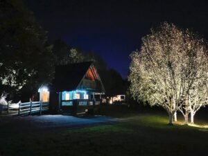 Winter nights at flowery dell lodges