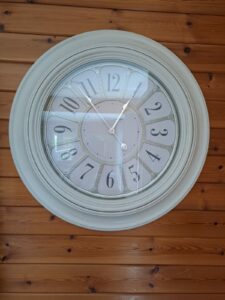 Clock @ flowery dell lodges