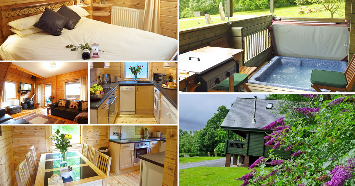 Wild Rose Deluxe lodge in Yorkshire